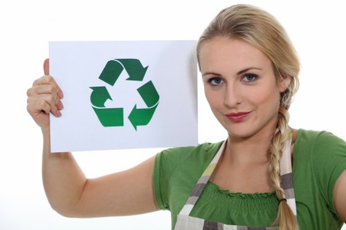 Eco-friendly disposal methods used by Kentishtown flat clearance services